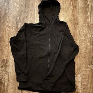 Men's Black Hooded Sweater